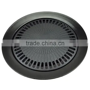 BBQ Grill Plate for Gas Stove BBQ Grill Plate Cast Iron BBQ Plate thumbnail-1