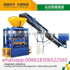 Qt4-24 Simple Concrete Brick Moulding Machines in Zimbabwe thumbnail-2