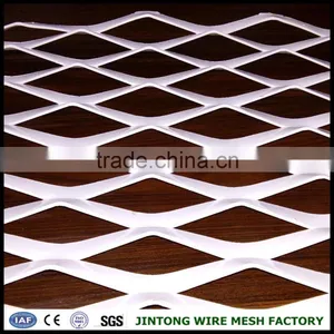 White Plastic Vinyl Coated Expanded Metal/expanded Mesh thumbnail-1