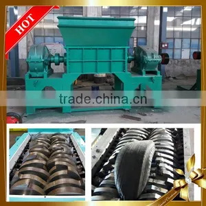 Philippines Twin Shaft 37kw Waste Tin Can Shredding Machine Small Model thumbnail-2