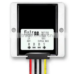 WaterProof DC36v to DC24V Buck Converter,5A thumbnail-1