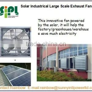 Vent Tool Dia.950mm Aluminum Fan Blades Industrial Aluminium Ventilation Fan With Brushless DC Motor thumbnail-3