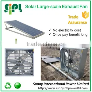 Solar Reverse Air Exhaust Fan in Large Size Solar Industrial Ventilation Fan thumbnail-1