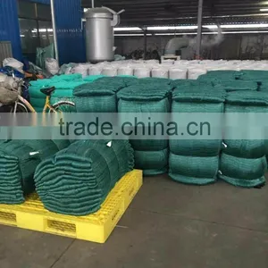 Green Uvioresistant Construction Building Protective Safety Net thumbnail-1