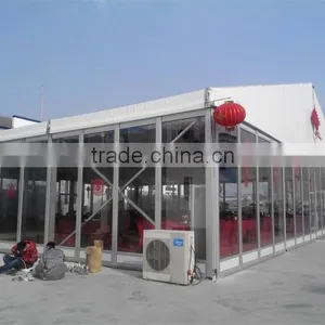 Outdoor Aluminum Structure Tent With Glass Wall for Wedding Party Event for Sale thumbnail-2