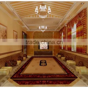 3D Architecture And Interior Rendering Of Traditional Arabic Dining Room thumbnail-1