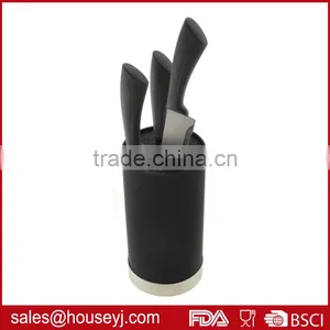 Hot Sell Universal Knife Block With S/s Ring Bottom New Messer Knife Block Knife Holder Plastic Knife Rack thumbnail-2
