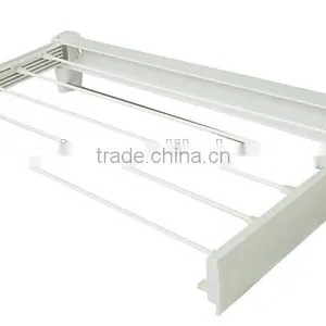 Plastic Clothes Hanger Foldable Hanging Shelf thumbnail-1