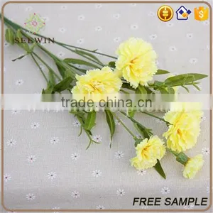 Colorful Carnation Artificial Flowers Long Stem thumbnail-1