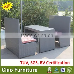 The Tea Restaurant Wicker Leisure Coffee Table and Chairs thumbnail-1