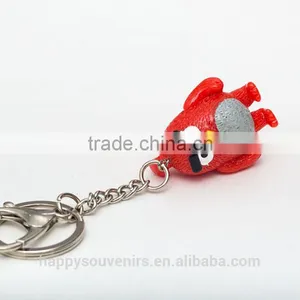 Advertising Keychain for Sale / Red Birds Keychain/3d Keychain thumbnail-1