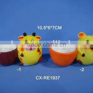 Ceramic Easter Rabbit Egg Cup thumbnail-1