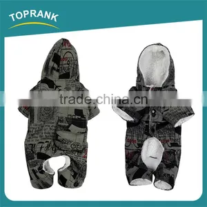 China Wholesale Dog Clothes Pet Accessories Camouflage Winter Warm Plush Pet Clothing thumbnail-1