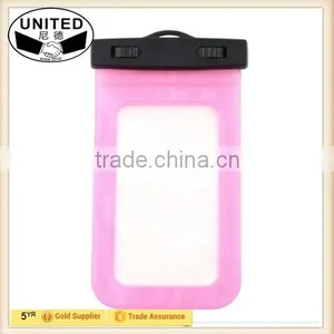 5.7 Inch Waterproof PVC Diving Bag Underwater Pouch Case For Galaxy s5 For Galaxy Note 3 2 s4 Fit for S6/s6 Edge thumbnail-1