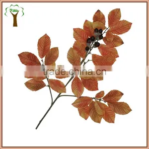 Artificial Chestnut Tree Branch With Fruits thumbnail-1