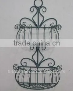 2 Tier Wall Hanging Plant Holder thumbnail-1