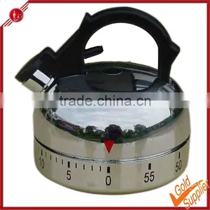 Cute Kettle Shape Cooking Tools Mechanical Timer Switch Unique Chicken Kitchen Timer thumbnail-1