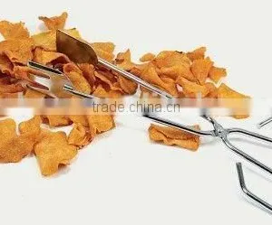 YZ0018C Food Tong Iron With Powder Coating Plastic Coating Handle thumbnail-2