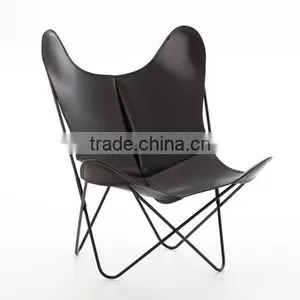 Luxury Upholstery Chair Metal Solid Steel Assembled Butterfly Chair Frame thumbnail-2
