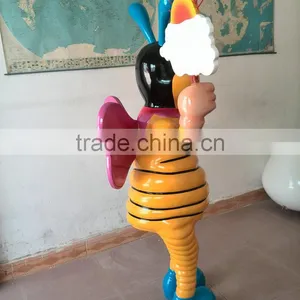 Fiberglass Bumble Bee Figure Statue thumbnail-5