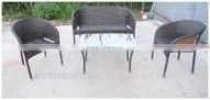 Sales Promotion 1set=2pc Single Chair+1pc Double Chair+1pc Coffee Table (stock) thumbnail-1