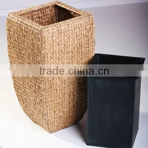 Outdoor Garden Wicker Flowerpot thumbnail-1