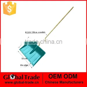 51*39CM Lightweight & Durable 142CM Long Snow Shovel & Pusher Wooden Handle 150130 thumbnail-1