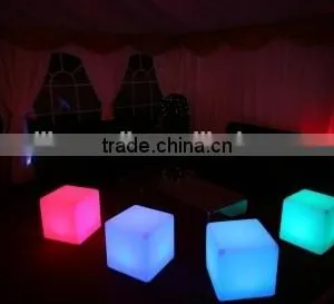 Hot Sale RGB Growing Lighting Waterproof High Quality Plastic LED Cube With 16 Colors Change thumbnail-1