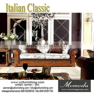 E29 Rich and Gorgeous Home Decor French Provincial Living Room Sofa Furniture Baroque Style thumbnail-5