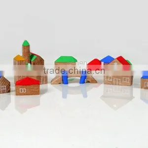 Wooden Miniature Houses thumbnail-1