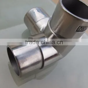 Stainless Steel 3 Way Pipe Connector thumbnail-2