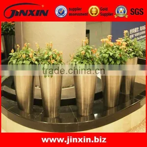 Modern Stainless Steel Large Decorative Vases for Floor thumbnail-1