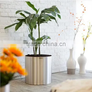 Stainless Steel Large Floor Decorative Flower Vases thumbnail-1