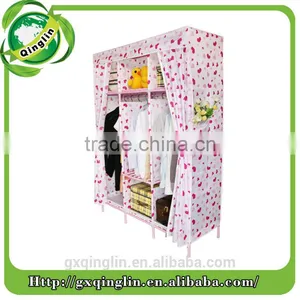 High Quality Fashion Modren Portable Fabric Wardrobe thumbnail-5