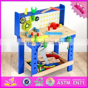 2016 New Design Children Wooden Tool Play Set Toy W03D073 thumbnail-1