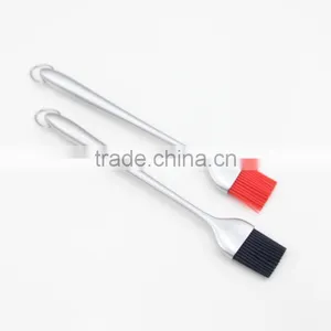 Silicone Basting And Pastry Brush With Stainless Steel Handle And Hanging Ring thumbnail-5