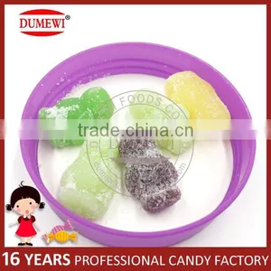 White Sugar Coated Cola Bottle Gummy Cola Candy thumbnail-3