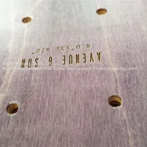 HS-X01 Canadian Maple Skateboard Deck thumbnail-3