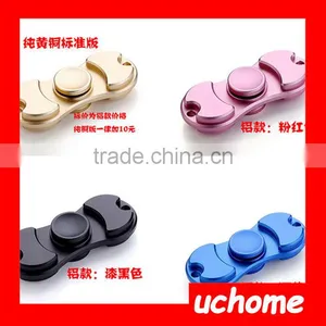 UCHOME Torqbar Brass Relieve Stress Fidget Toys Metal Bearing 608 Hand Spinner Factory Promotion thumbnail-1