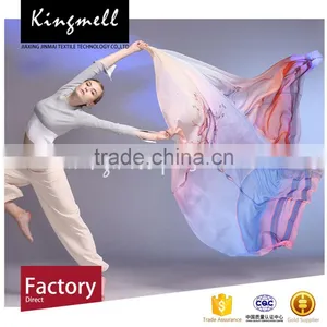 Custom Digital Printed Classic Women Scarf 100% Silk Scarf Factory China thumbnail-1