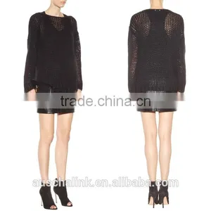 Auschalink Newest Custom Popular Women Knitted Sweaters thumbnail-3