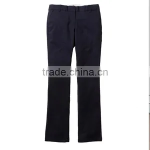 Wholesale Cotton Khaki School Pants With Elastic Waist For Juniors Boys thumbnail-2