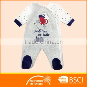 Cute Baby Romper Nice Footed Baby Jumpsuit thumbnail-1