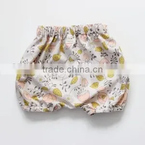 Newborn Baby Clothes Baby Leggings Wholesale Flower Print Shorts Girls Baby Boutique Bloomers thumbnail-4