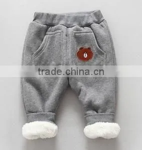 Wholesale Kids Fashion Pants New Designs Cheaper Customs Printed Pants for Kids KM0699 thumbnail-2