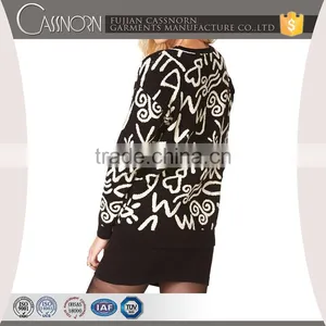 Model Sweater Cashmere for Middle Age Women thumbnail-2