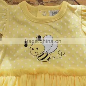 New Pattern Cotton Boutique Girl Clothing Baby Girl Romper thumbnail-2