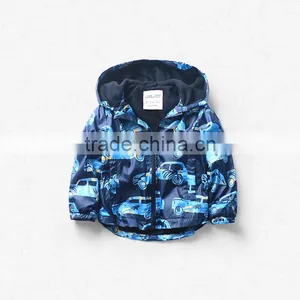 Wholesale Children Winter Jacket Fashion Print Satin Jacket Bomber Jackets for Kids thumbnail-1