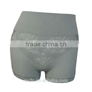 Grey High Waist Tight Shape Panties Seamless Underwear Women Shapewear Slim Panties thumbnail-1