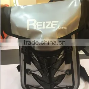 Multi-functional PVC Tarpaulin Waterproof Pannier Messenger Backpack Bicycle Bag thumbnail-1